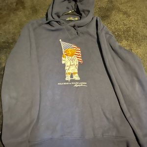 Polo USA bear hoodie